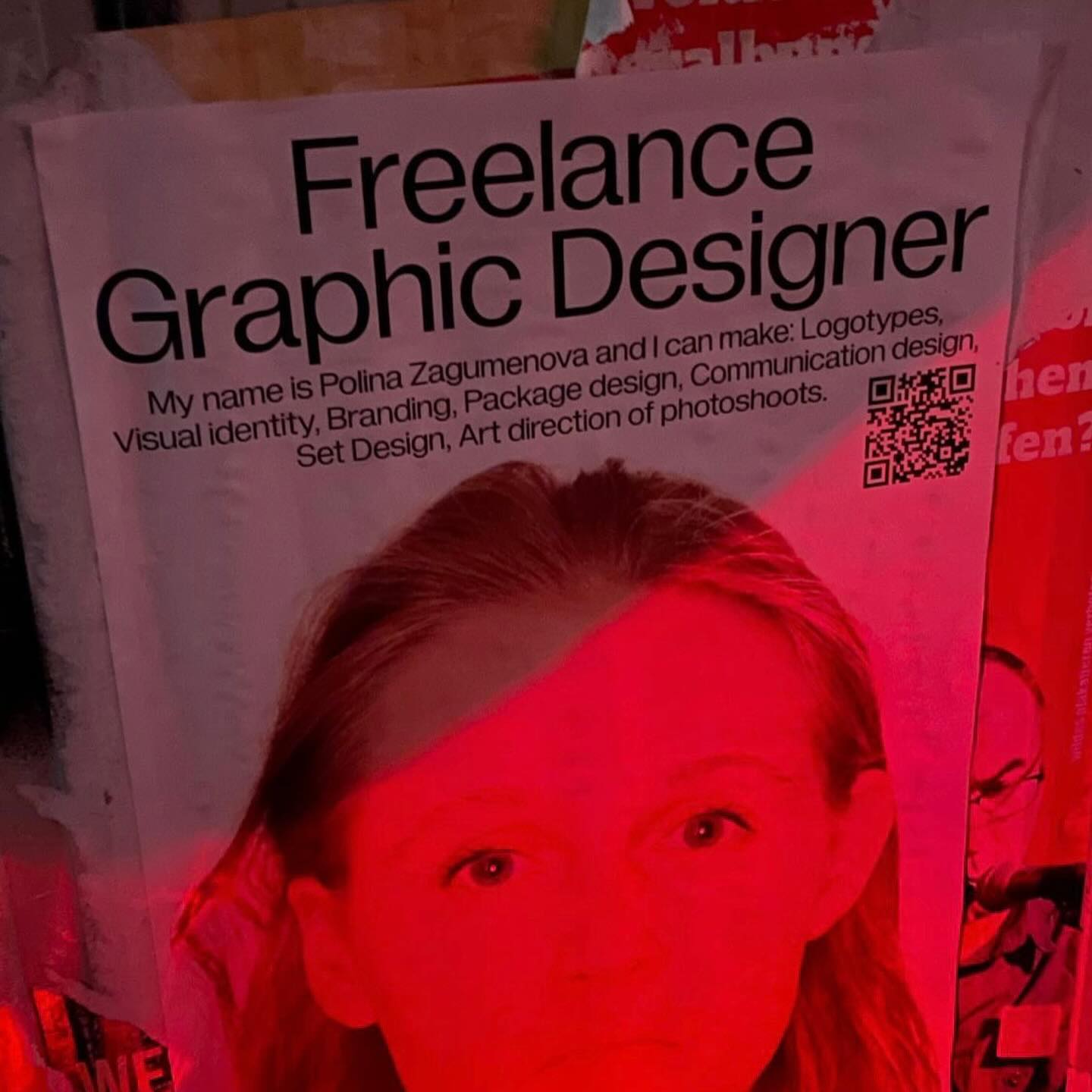 Self promo poster